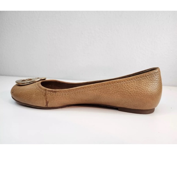 Tory Burch Flats with Golden Medallion Logo size 6 - Picture 8 of 11